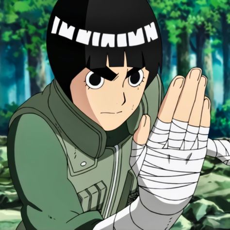 Rock Lee Pfp, Green Anime Pfp, Green Naruto, Kayla Core, Anime Widget, Rock Lee Naruto, Lee Naruto, Rise Of The Tomb Raider, Rise Of The Tomb