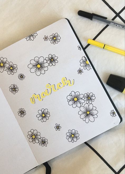 Bullet Journal March Cover, Reading Journal Cover, March Bullet Journal Cover, Journal March, March Reading, Journal Goals, March Bullet Journal, Bullet Journal Cover, Goals Bullet Journal