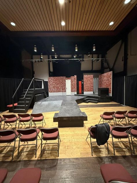 Set Designers and Builders: SetCrafters.com | Our community theater (Mad King Productions) just finished our first ever musical, we did Heathers at the Alliance Theater in Salt Lake City and here ... | Facebook Community Theater, Local Community, Web Series, Lake City, Salt Lake City, House Inspo, Dream Room, Heathers, Theater