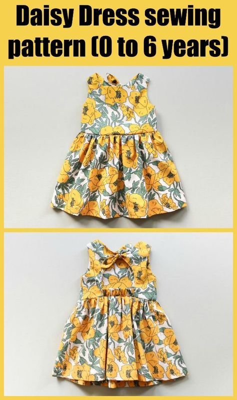 sewing patterns for baby girls Toddler Dress Patterns Sewing, Baby Dress Sewing Pattern Free, Toddler Girl Dress Pattern Free, Sewing Childrens Clothes, Free Baby Girl Sewing Patterns, Childrens Dress Patterns Free, Kids Dress Sewing Tutorials, Baby Girl Dress Pattern Free, Free Childrens Sewing Patterns