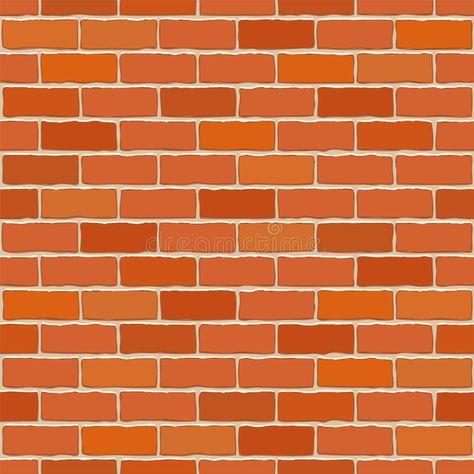 Brick Vector, Brick Illustration, Heroes Party, Brick Wall Wallpaper, Orange Brick, Brick Cladding, Wall Aesthetic, Brick Wall Background, Brick Texture