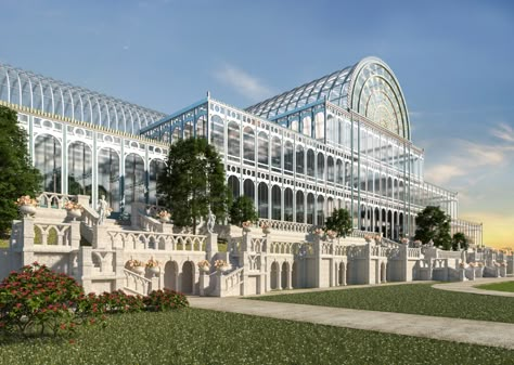 Palace Architecture, The Crystal Palace, Glass Building, Geometric Terrarium, Antique Interior, The United Kingdom, Best Places To Live, Crystal Palace, Autumn Garden