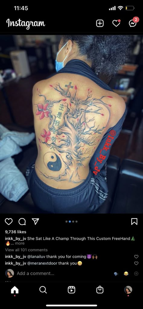 Half Back Tattoo, Girl Thigh Tattoos, Rose Tattoos For Women, Pretty Hand Tattoos, Spine Tattoos For Women, Tattoos Inspo, Tattoos For Black Skin, Pretty Tattoos For Women, Dope Tattoos For Women