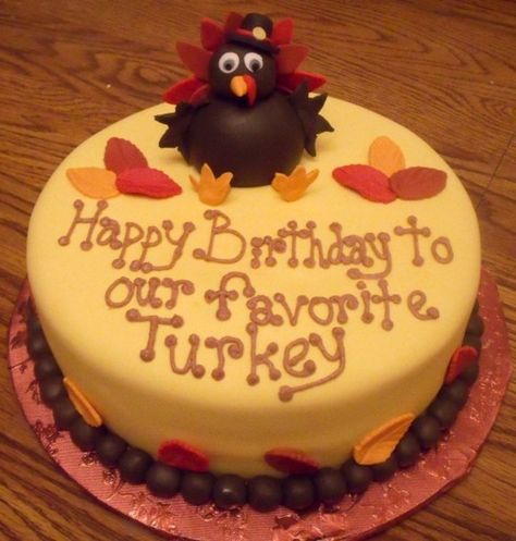 Turkey Birthday  on Cake Central Turkey Birthday Party, Fall Birthday Cakes, Thanksgiving Birthday Parties, 19th Birthday Cakes, Turkey Cake, Unique Gifts For Girls, Harry Birthday, Thanksgiving Cakes, Cake Central