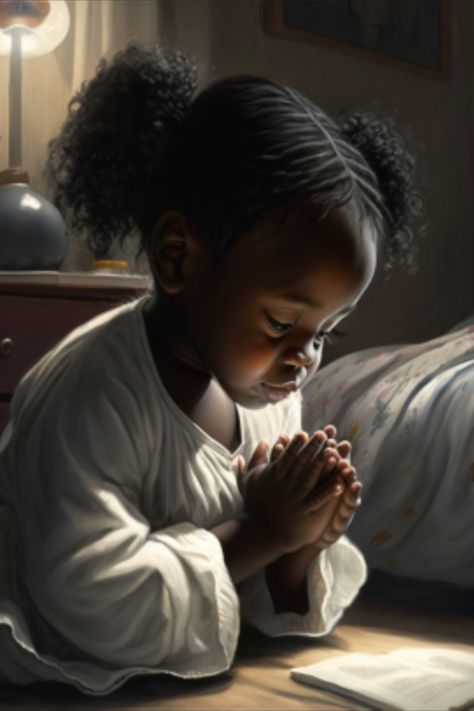 This canvas is a collection of Blacks, African Americans beauty. African American Artwork, Children Praying, Faith Church, Black Woman Artwork, Black Church, Gods Girl, Praying Hands, Black Artwork, Black Love Art