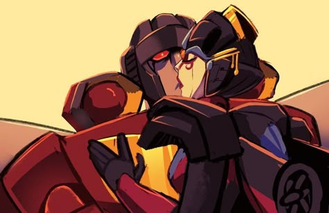 Windblade kisses Starscream Transformers Armada, Transformers Starscream, Transformers Art Design, Transformers Funny, Transformers Characters, Transformers G1, William Afton, Transformers Prime, Transformer Robots