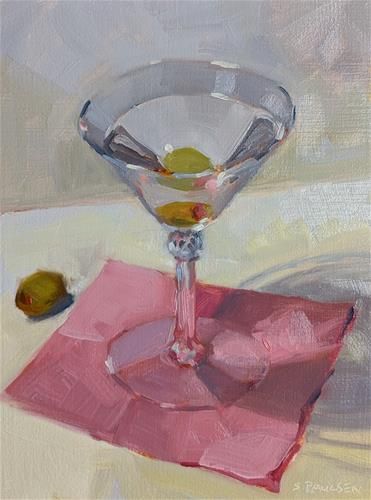 Art School Inspiration, Office Paint, Art Plan, Shaken Not Stirred, Dry Martini, Painted Table, Daily Paintworks, Fine Art Gallery, Spray Painting