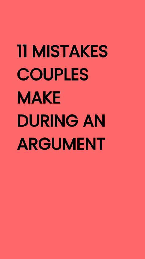 Here are 11 Mistakes Couples Make During An Argument that you should try to avoid. Navigating arguments as a new or long term couple can be challenging and make you feel all sorts of emotions. That’s totally normal! Healthy Arguments, Things To Use In Arguments, How To Reconnect After An Argument, Arguing Couples, How To Argue Effectively Relationships, How To Stop Arguing In A Relationship, Conversation Starter Questions, Conversation Starters For Couples, Feeling Abandoned