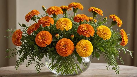 Wedding Flower Guide: Marigold Wedding Flowers Wirral #BridalBouquet #BridalFloralInspiration #DIYWeddingFlowers #ElegantWeddingFlowers #LuxuryWeddingFlowers #marigold #RusticWeddingFlowers #SeasonalWeddingFlowers #WeddingBouquet #WeddingFloralDesign #WeddingFlorist #WeddingFlowerArrangements #WeddingFlowerIdeas #WeddingFlowers #WeddingFlowerTips #WeddingFlowerTrends Flower Arrangements With Marigolds, Gladiolus Wedding Flowers, Marigold Bouquet, Wedding Flower Trends, Elegant Wedding Flowers, Wedding Flower Guide, Flower Guide, Arrangement Ideas, Rustic Wedding Flowers