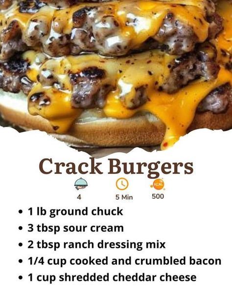 Ultimate Crack Burgers Recipe – Easy Family Recipes Blackstone Recipes, Griddle Recipes, Ranch Dressing Mix, Blackstone Griddle, Where's The Beef, Supper Ideas, Hamburger Recipes, Carnivore Diet, Beef Recipes Easy