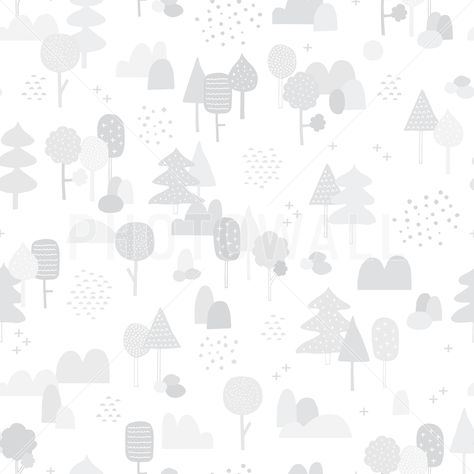 Woods Grey - Wall Mural & Photo Wallpaper - Photowall Kids Wallpaper Texture, Kids Room Wardrobe Design, Kids Wardrobe Design, Wallpaper Texture Seamless, Wallpaper Childrens Room, Grey And White Wallpaper, Ideas Habitaciones, Scandinavian Wallpaper, Wallpaper Wa