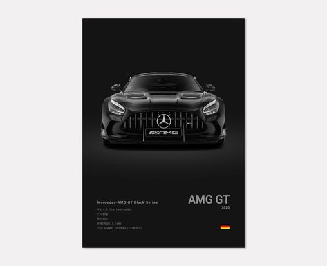 Mercedes-amg GT Black Series Poster Print Wall Art Car Photography - Etsy Greece Mercedes Amg Gt, Series Poster, Photography Poster, Poster Sizes, Amg Gt, Silk Paper, Car Posters, Black Series, Car Photography