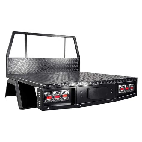 The utilitarian nature of a Ute tray makes it an essential feature of pickup trucks. Designed to maximize cargo capacity and adaptability, the Ute tray offers a wide range of benefits for various industries and individuals. Custom Ute Trays, Ute Trays, Custom Truck Beds, Truck Beds, Overland Truck, Custom Truck, Truck Bed, Custom Trucks, Pickup Trucks