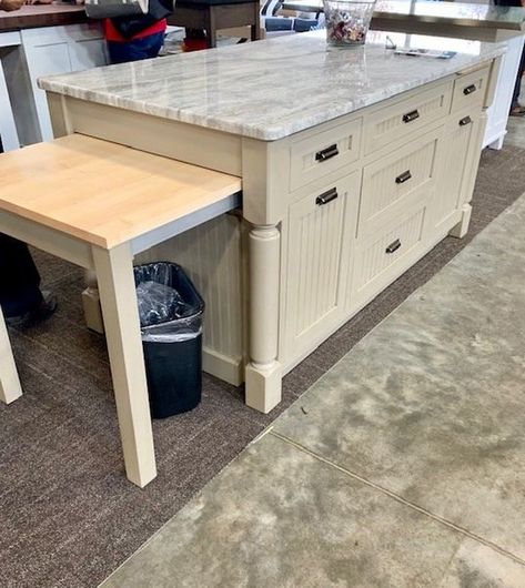 Amish Jefferson City Large Kitchen Island From DutchCrafters American Portable Kitchen Island With Seating, Kitchen Islands With Storage, Islands With Storage, Mixer Lift, Moveable Kitchen Island, Dream Kitchen Island, Build Kitchen Island, Country Kitchen Island, Portable Kitchen Island