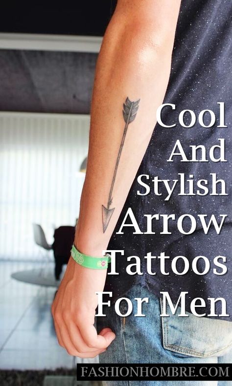 Arrow Tattoos For Men, Indian Arrow Tattoo, Crossed Arrow Tattoos, Mens Arrow Tattoo, Arrow Forearm Tattoo, Meaning Of Arrow Tattoo, Geometric Arrow Tattoo, Hunter Tattoo, Arrow Tattoo Design