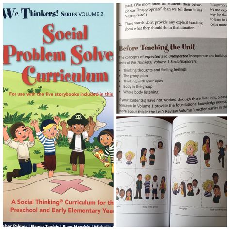 We Thinkers! Volume 2 Social Problem Solvers Review - The Speech Bubble We Thinkers Social Thinking, Behavior Reflection, Social Thinking, School Social Work, Speech Room, Social Problem, Speech Bubble, School Counseling, My Thoughts