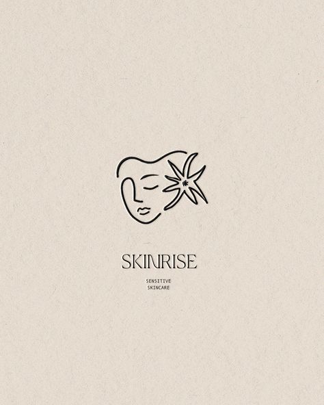 Brand Identity - logo -packaging Design for Skinrise non-toxic, sustainable, organic skincare brand Pottery Packaging, Skin Care Branding Design, Elegant Brand Identity, Logo Packaging Design, Skin Logo, Skincare Logo, Organic Skin Care Brands, Organic Logo, Beauty Logo Design