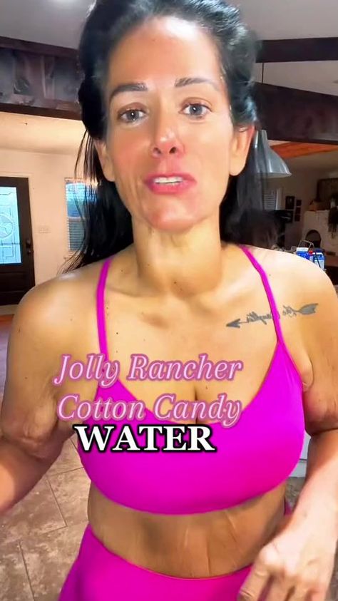 Jolly Rancher Cotton Candy WATER💗💗💗💗MAKE THIS! #water #recipe #drink #drinkwater #h2o #healthyrecipes #weightloss #fatloss #weightlosstips #weightlosscheck #motivation #goals #fit #fitness #fitnessmotivation #vsg #wls #yummy #waterqueen #myjourney | Rochell Roberts | Rochell Roberts · Original audio Cotton Candy Water, Water Combinations, Keto Water, Cotton Candy Drinks, Water Tok, Flavored Water Drinks, Flavored Waters, Protein Water, Flavored Water Recipes