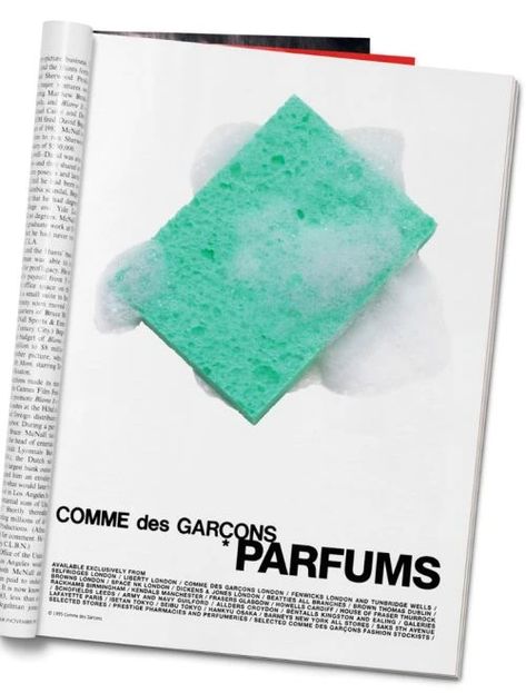 COMME DES GARCONS, PARFUMS Comme Des Garcons Campaign, Comme Des Garcons Perfume, Fragrance Campaign, Cover Art Design, Graphic Design Layouts, Flowers Nature, Design Reference, Ad Design, Visual Design