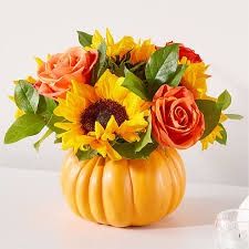 Thanksgiving Flowers Delivery 2023 | FTD Pumpkin Bouquet, Flower Wall Rental, Patriotic Flowers, Thanksgiving Flowers, Pumpkin Vase, Flower Factory, Flower Wall Backdrop, Sunflower Bouquets, Forever Flowers