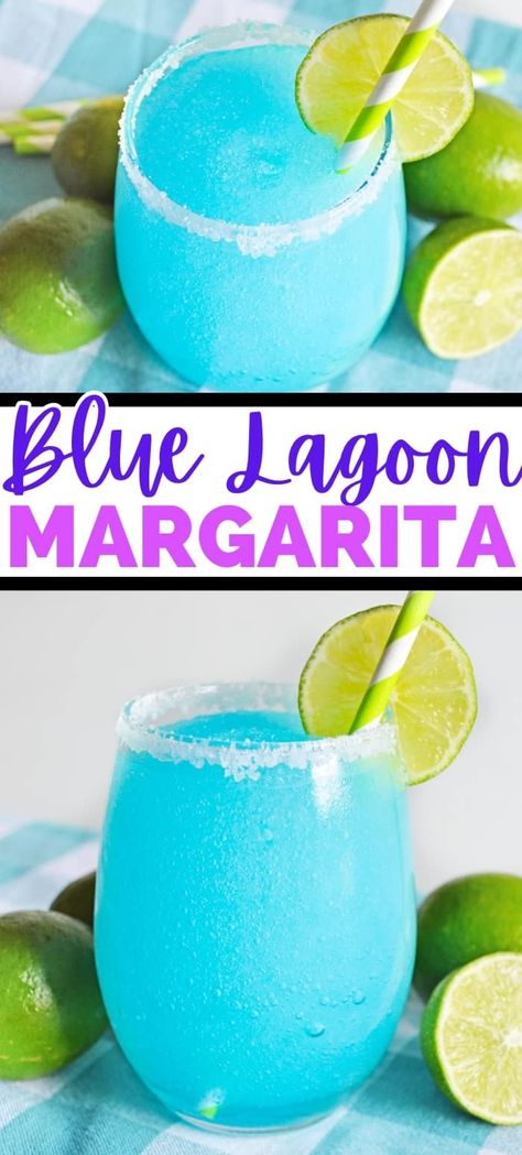 Blue Margarita Recipe, Summer Party Drink, Frozen Drinks Alcohol, Frozen Drink Recipes, Frozen Cocktail, Frozen Cocktail Recipes, Frozen Blue, Summer Drinks Alcohol, Blue Drinks