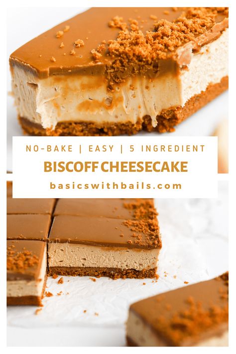 Cookie Butter No Bake Cheesecake, Nutella Biscoff Cheesecake, Easy Biscoff Recipes, Biscoff Recipes Cheesecake, Bischoff Recipes, Bischoff Cheesecake, Biscoff Mini Cheesecake, Biscoff Treats, Biscoff Cheesecake Cups