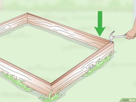 Image titled Create a No Dig Garden Step 2 How To Till A Garden Without A Tiller Yards, No Dig Gardening, No Dig Gardening Raised Beds, How To Prepare A Raised Garden Bed, Possum Proof Vegetable Garden, No Dig Garden, Preparing A Garden Bed, Dig Gardens, Garden Steps