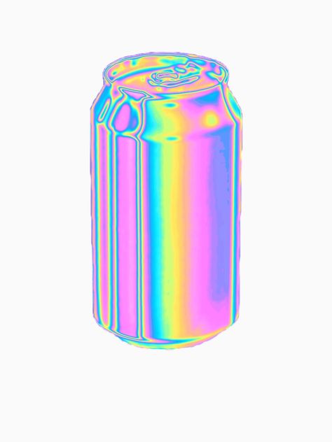 "Colorful Can" T-shirt by dinaaaaaah | Redbubble Holo Aesthetic, Holographic Paint, Pencil Inspiration, Futurism Art, Iridescent Art, Jewel Tattoo, Trippy Designs, Colored Pencil Artwork, Vinyl Sticker Design