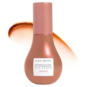 Glow Recipe Hue Drops Face Serum - Glow Bronzing Drops + Tinted Serum to Brighten & Hydrate - Skincare Makeup Primer & Highlighter to Blur Pores for a Glowy, Even Skin Tone - Sunglow (30ml) Hue Drops, Tinted Serum, Bronzing Drops, Glow Recipe, Tanning Lotion, Makeup Primer, Skincare Makeup, Even Skin Tone, Face Serum