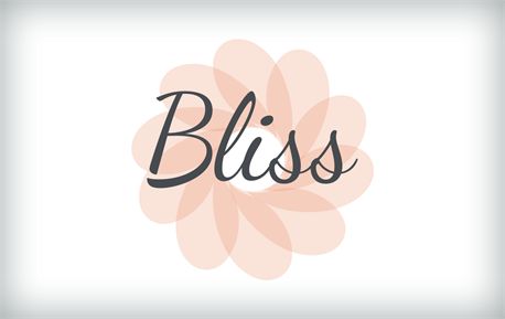 Bliss logo Bliss Logo Design, Bliss Logo, Sagittarius Birthday, Sahaja Yoga, Sign Boards, 7 Logo, Snack Shop, Real Estate Logo Design, Estate Logo