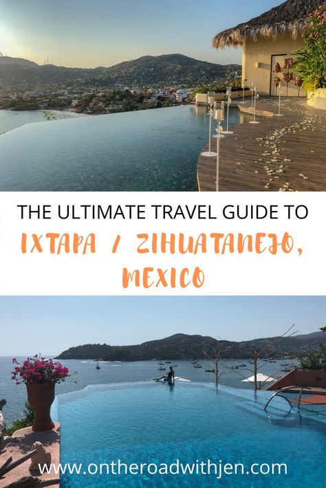 This blog is your complete itinerary and guide to visiting Ixtapa and Zihuatanejo Mexico including the best eats and resorts. Find the best spots in my blog post now. [PIN FOR LATER] #mexicotravel #ixtapa #zihuatanejo #mexicobeaches #beachesinmexico #beachesofmexico #ixtapatravel #zihuatanejotravel Zihuatanejo Mexico, Ixtapa Zihuatanejo, Mexico Beaches, Best Christmas Lights, Tropical Destinations, National Parks Trip, Saltwater Pool, Ways To Travel, Road Trip Itinerary