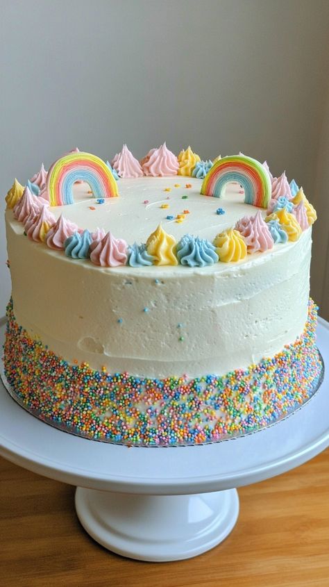 Dive into a world of vibrant joy with spectacular rainbow cake ideas for birthdays! I love rainbows, my kids love rainbows, everyone loves rainbows! Rainbow Cake Ideas, Love Rainbow, Rainbow Cake, Birthday Cake Kids, Colorful Rainbow, Kids Cake, To Shine, Yummy Cakes, Creative Decor