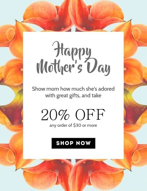 Mother's Day Mothers Day Advertising, Edm Ideas, Mothers Day Ad, Newsletter Design Templates, Newsletter Inspiration, Promotional Flyers, Mothers Day Special, Newsletter Design, Sale Banner