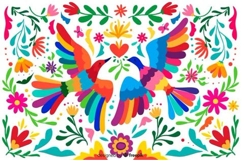 Descubre miles de vectores gratis y libres de derechos. Recursos gráficos para uso personal y comercial. Miles de archivos nuevos diariamente. Otomi Art, Otomi Embroidery, Mexican Pattern, Mexican Flowers, Mexican Embroidery, Folk Art Flowers, Mexican Designs, Embroidery Floral, Arte Inspo