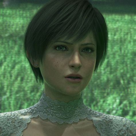 Rebecca Chambers Icon, Resident Evil Vendetta, Face Symmetry, Evil Icon, Rebecca Chambers, Queen Card, Evil Pictures, Resident Evil Girl, Baby Mama