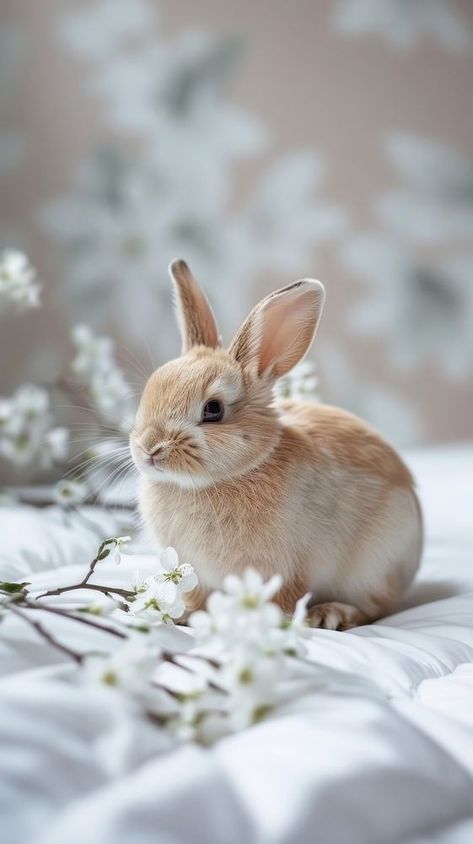 Animal rabbit mammal rodent. | free image by rawpixel.com / Ake Rabbit Cute Wallpaper, Wallpapers Bunny, Bunny Cottage, Rabbit Wallpaper, Pet Bunny Rabbits, Animal Rabbit, Bunny Wallpaper, Pet Bunny, Wallpaper Cute