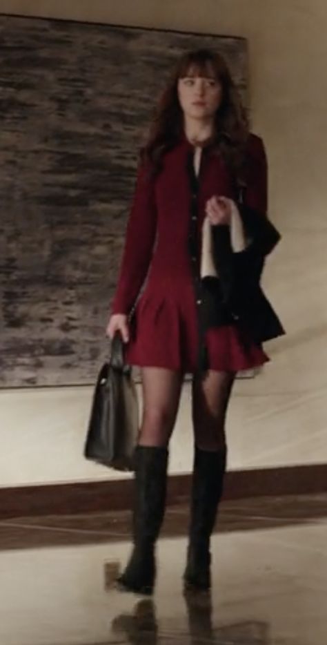 Anna Grey Outfits, Fifty Shades Grey Outfits, Anna Steele Outfits, Anastasia Grey Outfits, Anastasia Steele Aesthetic, Anna Steele, Anastasia Steele Style, Anastasia Steele Outfits, Glamorous Lifestyle