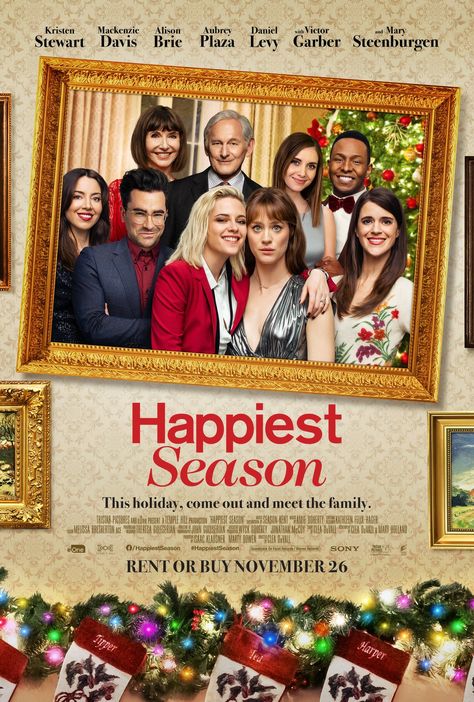 Mary Stewart, Clea Duvall, Happiest Season, Mackenzie Davis, Seasons Posters, Best Christmas Movies, Alison Brie, 2020 Movies, Will Ferrell