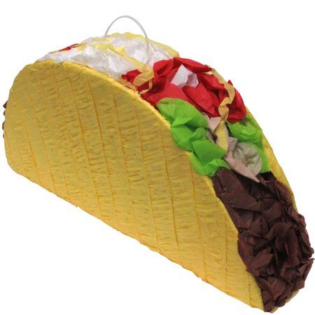 Taco Pinata Taco Pinata, Taco Birthday, Taco Twosday, Pinata Fillers, Pinata Party, Taco Party, Party Expert, Fiesta Birthday, Halloween Costume Shop