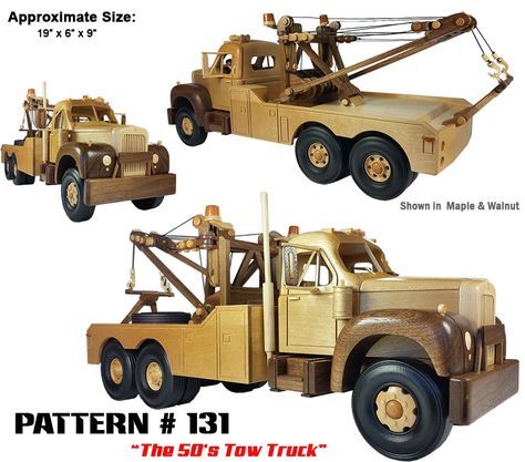 Wooden Toy Plans, Wooden Toys Diy, Wooden Toy Trucks, Wood Toys Plans, Making Wooden Toys, Wooden Truck, Wooden Toys Plans, Model Trucks, Woodworking Toys