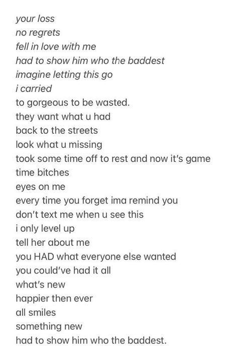 Your Loss Instagram Captions, Tell Her About Me Caption, Smiling Instagram Captions, New Me Captions, Late Upload Captions, Instagram Captions Rap, Playlist Titles, Pic Captions, Caption For Him