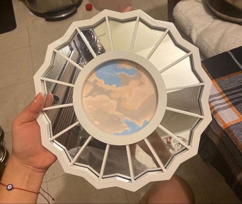 Devine Feminine Mirror, Mac Miller Room Decor, Mac Miller Mirror, Frame Mirror Diy, Divine Feminine Mirror, Feminine Mirror, Mirror Frame Diy, Music Album Art, The Divine Feminine