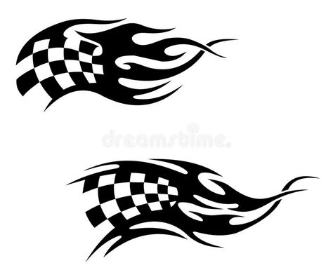 Chequered flag with flames. Chequered flag with black flames as a racing or moto , #ad, #flames, #flag, #Chequered, #black, #tattoo #ad Motorsports Logo, Motocross Tattoo, Biker Logo Design, Black Flames, Chequered Flag, Racing Tattoos, Tootsie Pop, Car Sticker Design, Flag Tattoo