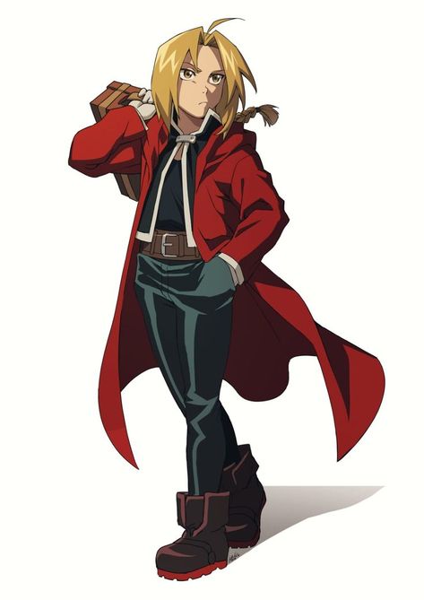 Lion Movie, 90s Cartoon Characters, Elric Brothers, Fullmetal Alchemist Edward, Comic Style Art, Edward Elric, Fullmetal Alchemist Brotherhood, 90s Cartoon, 90s Anime