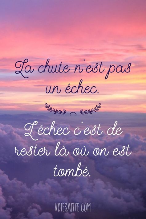 La chute n'est pas un échec. L'échec c'est de rester là où on est tombé. Citations Aesthetic, Encouragement Citation, Citation Aesthetic, Phrase Motivation, Phrase Positive, Citation Encouragement, Belle Citation, Citation Positive, Yearbook Quotes