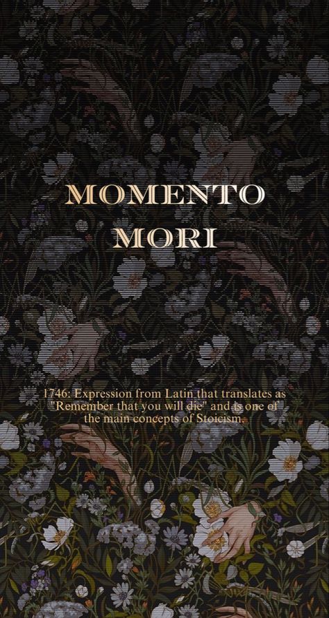 Momento Mori Wallpaper Iphone, Philosophy Wallpaper Iphone Wallpapers, Existentialism Wallpaper, Momento Mori Wallpaper Iphone Aesthetic, Amor Fati Wallpaper, Momento Mori Art, Latin Wallpaper, Memento Mori Wallpaper, Stoic Wallpaper