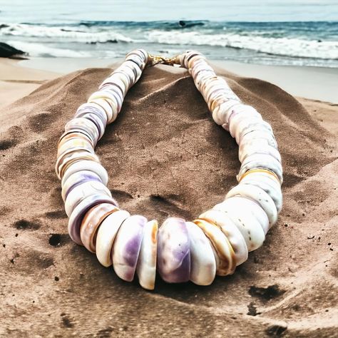 Perfect 💜 Puka Shell Necklace & Bracelet added to my RESORT Collection. These pukas are in impeccable condition and a vibrant mix of purples, whites, and cinnamons. Priced individually and each a one of a kind find. • • #pukashells #shellsofhawaii #pukashellnecklace #pukashellbracelet #madeinhawaii #handmadejewelry Puka Shell Necklace, Puka Shell, Resort Collection, Shell Necklaces, Kitsch, Necklaces Bracelets, Fashion Art, Shells, Handmade Jewelry