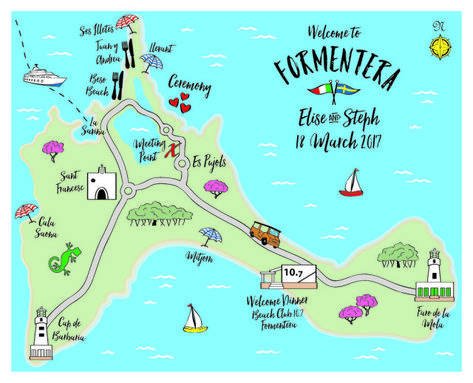 Map of Formentera Formentera Spain, Backpacking Spain, Ibiza Formentera, Ibiza Travel, Spain Aesthetic, Spain Culture, Spain Holidays, Bohemian Beach, Balearic Islands