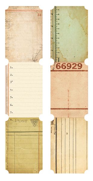 Journal Tags - Tickets Vintage Emphera, Journal Tickets, Project Life Printables, Papel Vintage, Etiquette Vintage, Journal Tags, Free Vintage Printables, Scrapbook Tag, Journaling Cards