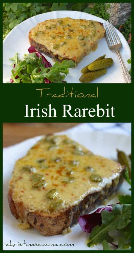 Irish Dinner Recipes, Irish Cheese, Welsh Rabbit, Irish Dinner, Welsh Rarebit, Irish Recipes Authentic, No Beer, Irish Cooking, Welsh Recipes